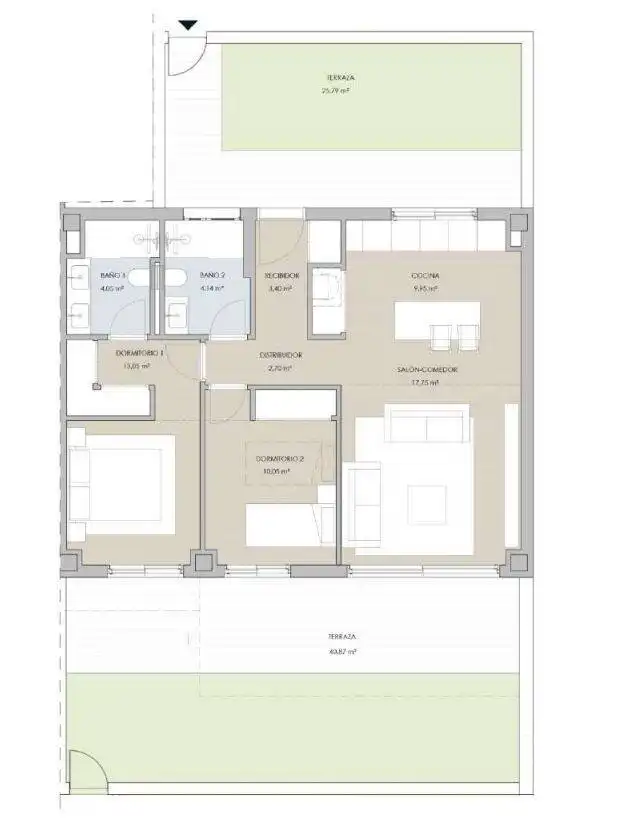Apartament amb ascensor en venda a El Pinillo, imagen 17
