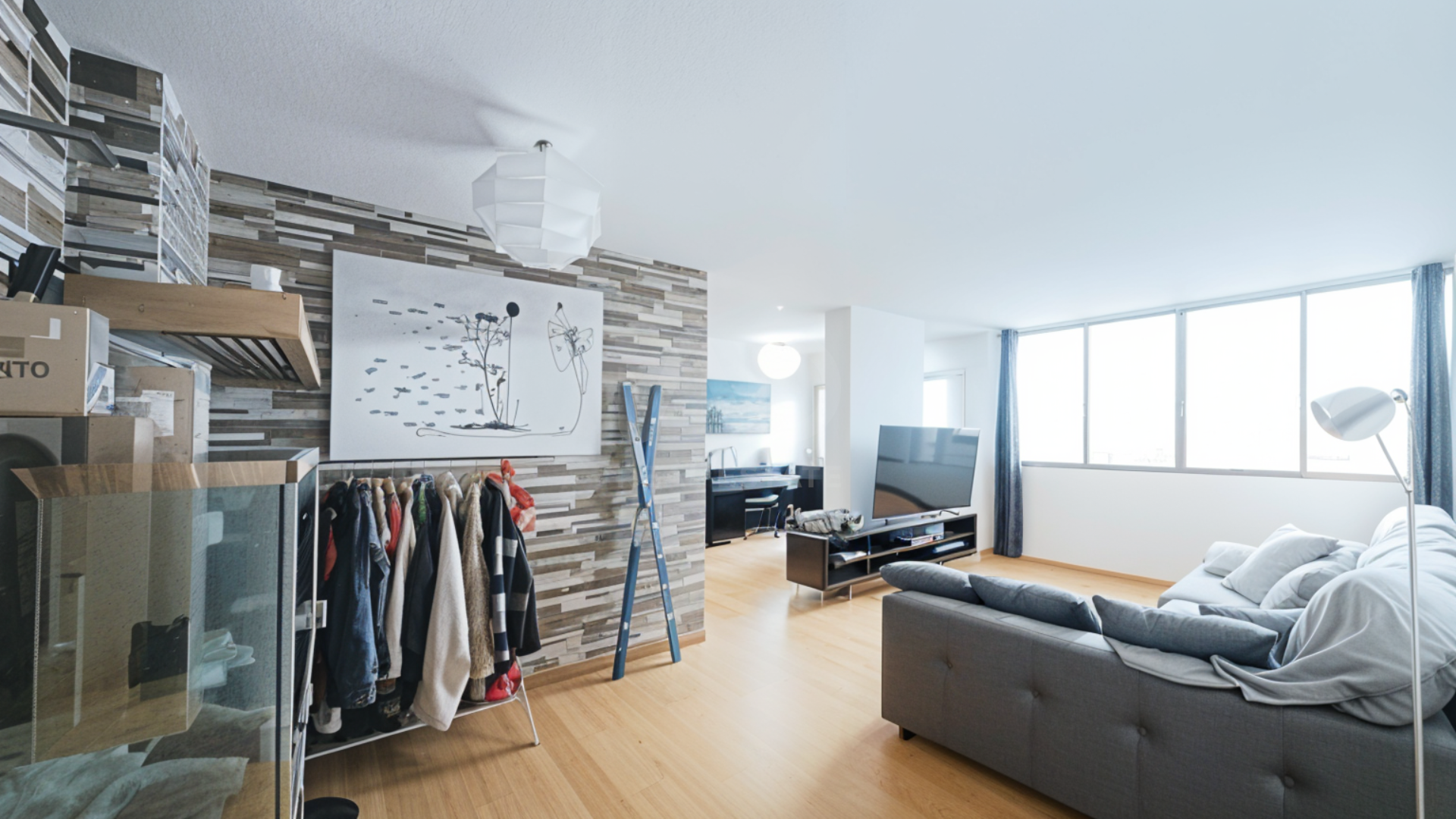 Sala d'estar de Pis en venda en  Barcelona Capital amb Aire condicionat i Calefacció