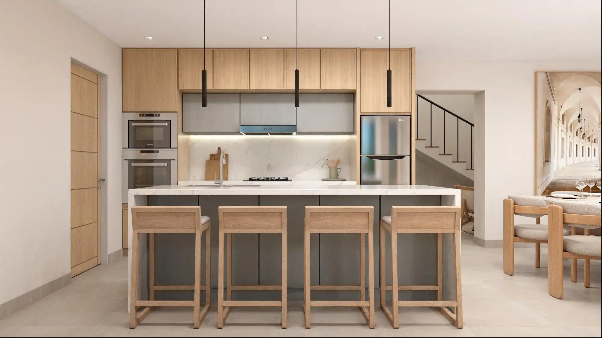 Cocina de Residencial en venta en Campos