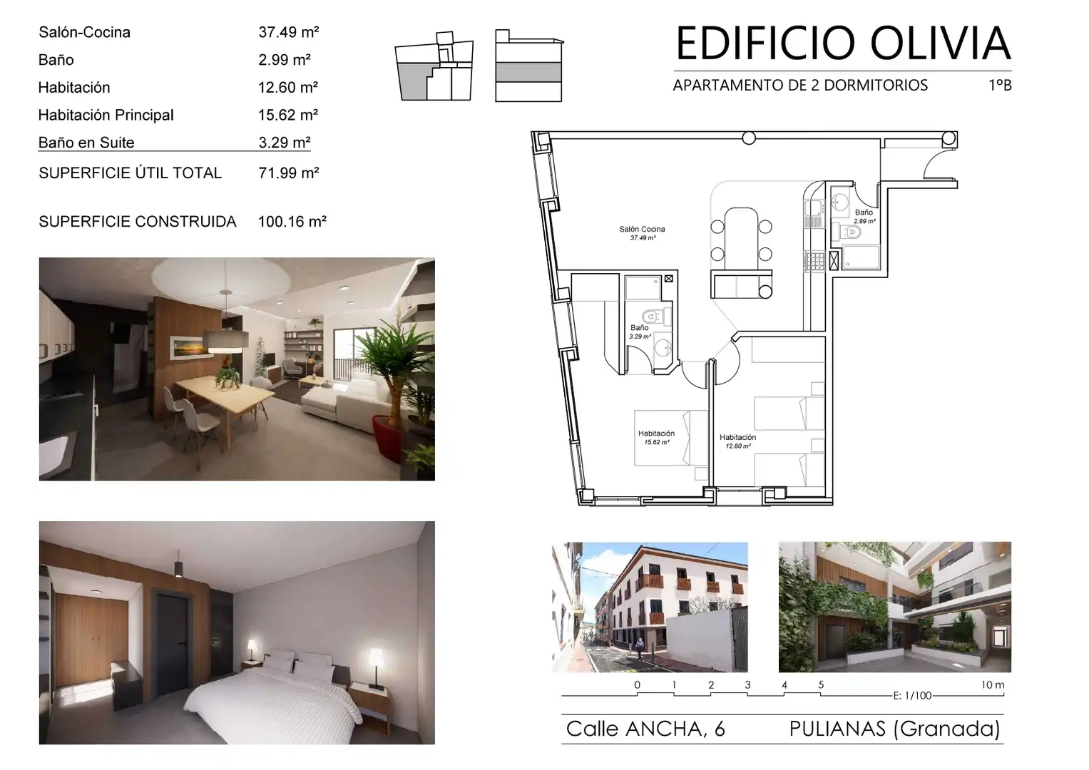 Piso con ascensor en venta en Pulianas, imagen 8