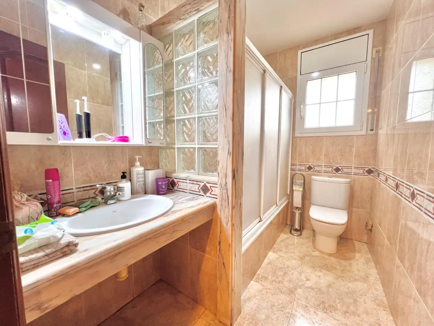 Bathroom of Houses for sale in Vespella de Gaià  with Heating, Terrace and Swimming Pool
