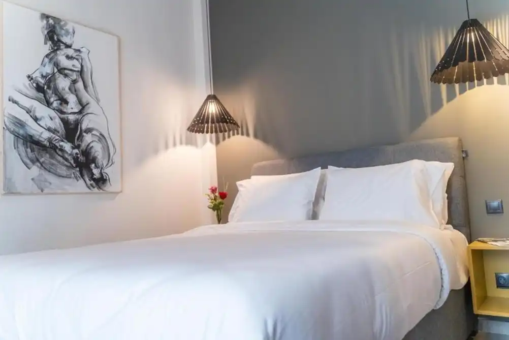 Bedroom of Flat for rent in Castellón de la Plana / Castelló de la Plana  with Air Conditioner, Furnished and TV