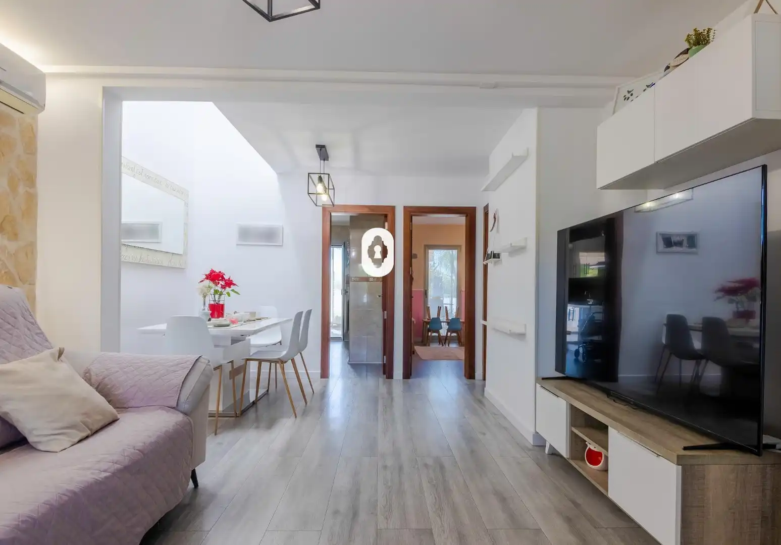 Casa adosada en venda en Sa Pobla amb Aire condicionat, Jardí privat i Parquet