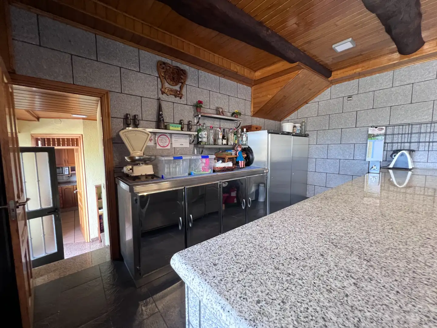 Cuina de Finca rústica en venda en Sena amb Calefacció, Parquet i Terrassa