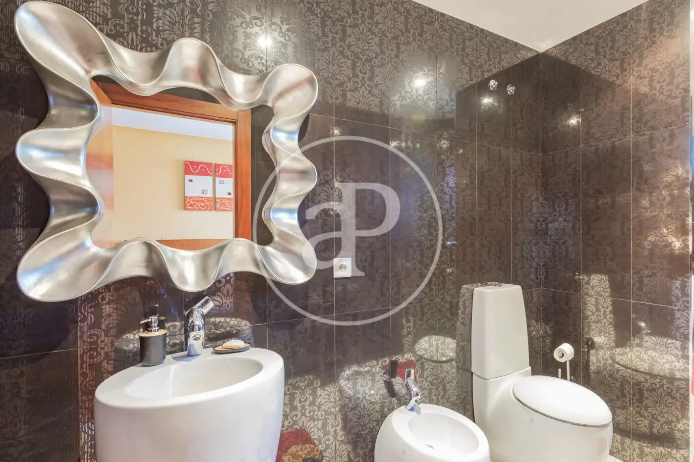 Baño de Casa o chalet en venta en Madrid con Aire acondicionado, Calefacción y Jardín privado