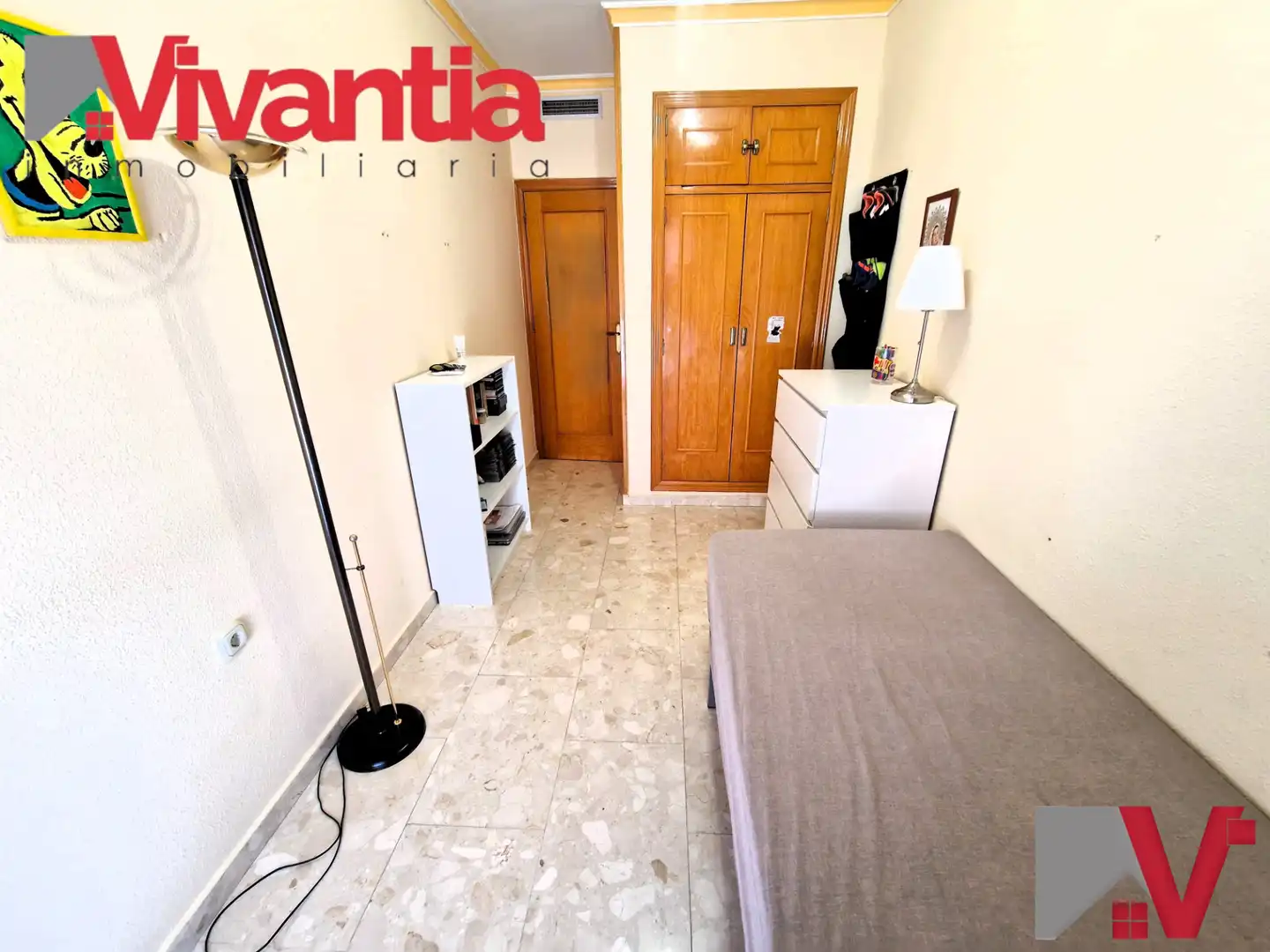Bedroom of Flat for sale in Lorca  with Air Conditioner, Heating and Terrace