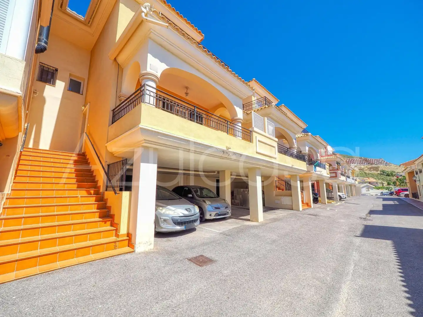 Exterior view of Detached homes for sale in Mutxamel  with Air Conditioner, Terrace and Storage room