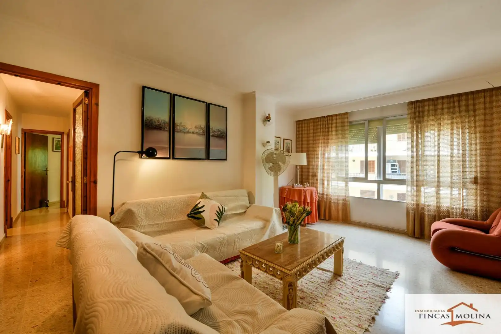 Sala de estar de Piso en venta en  Palma de Mallorca con Aire acondicionado y Trastero