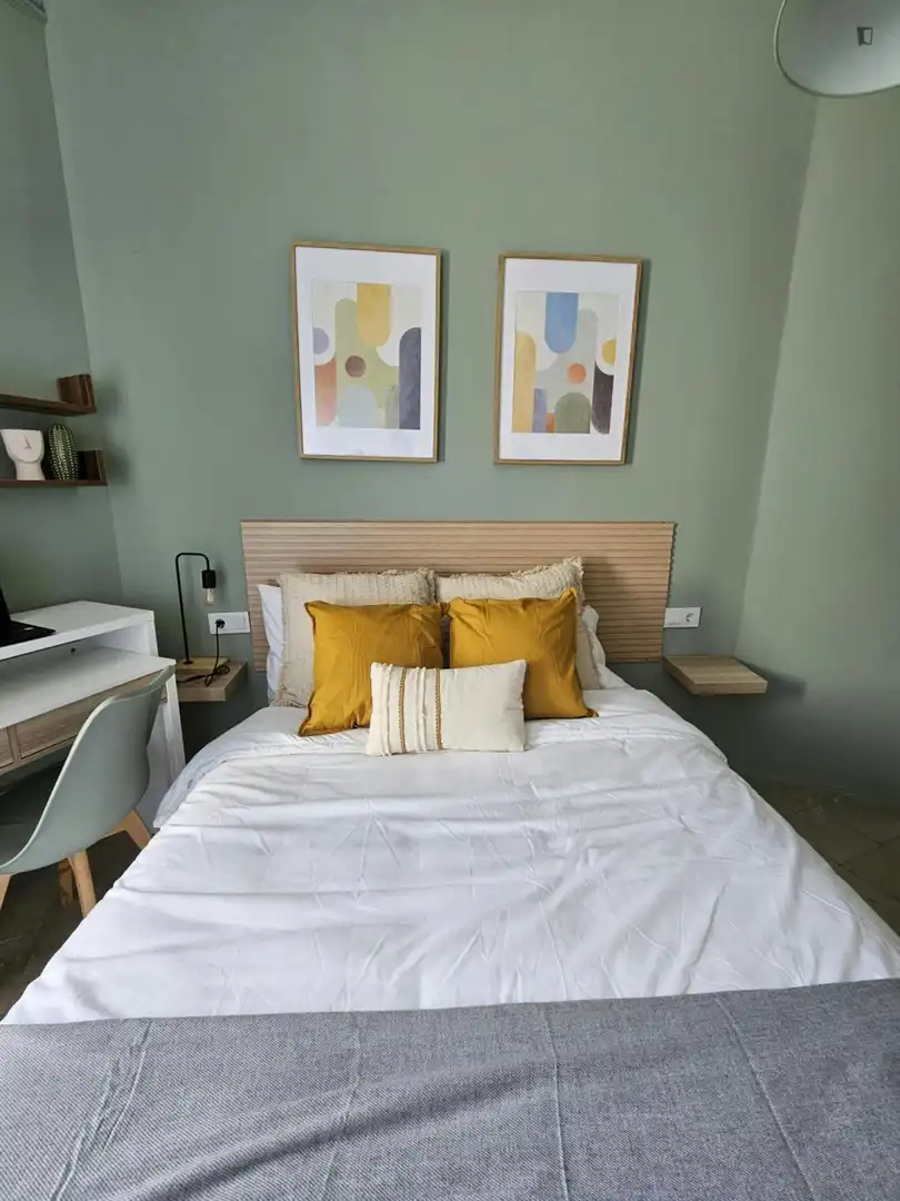 Habitación de Apartamento para compartir en Barcelona con Calefacción, Amueblado y Horno