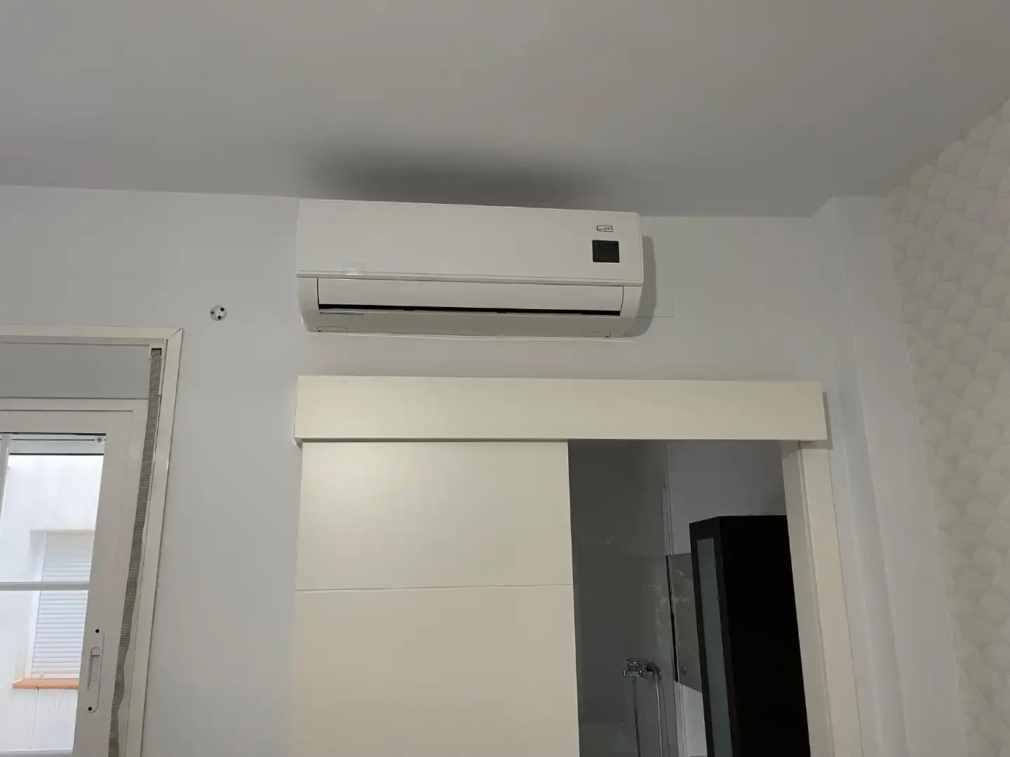 Balcony of Flat for rent in Alhaurín El Grande  with Air Conditioner, Furnished and Washing machine