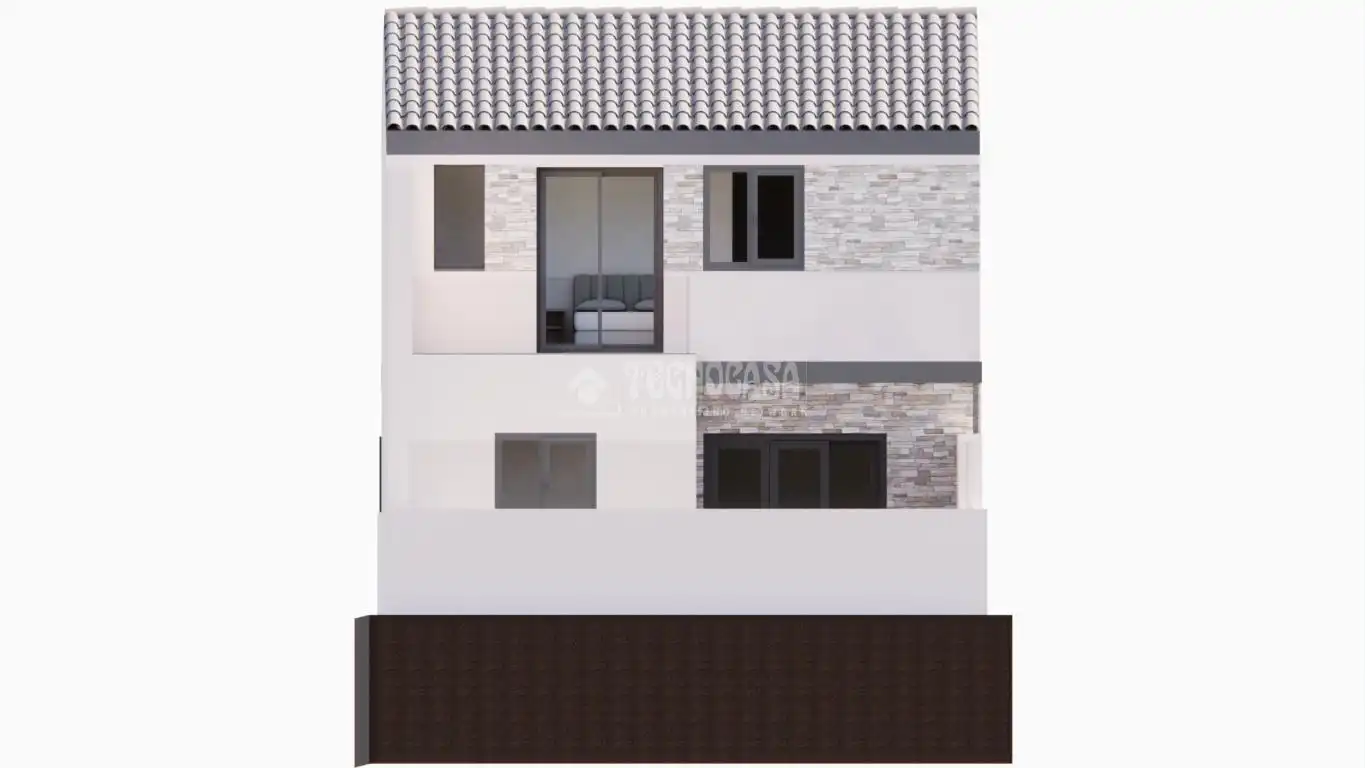 Casa aparellada amb jardí en venda a Covadonga - Los Manzanos, imagen 4