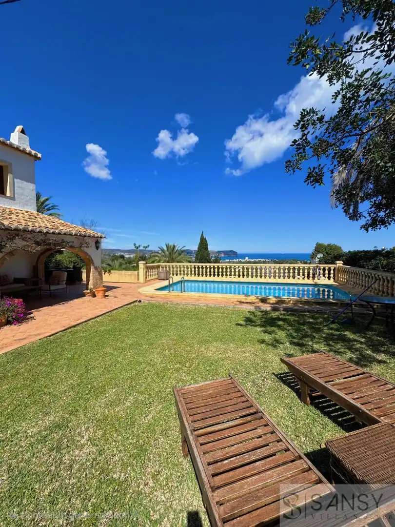 Garden of Houses for sale in Jávea / Xàbia  with Heating, Storage room and Swimming Pool