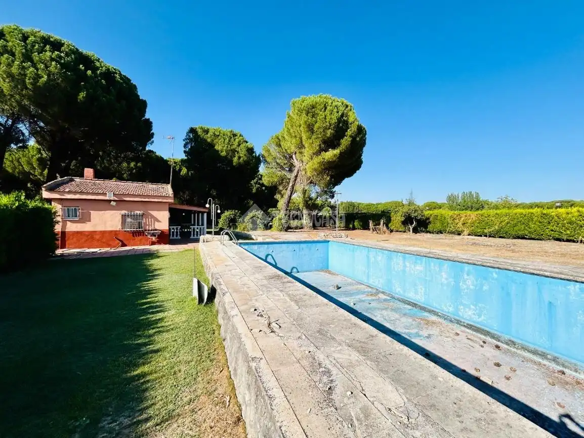 Piscina de Casa o chalet en venta en Traspinedo