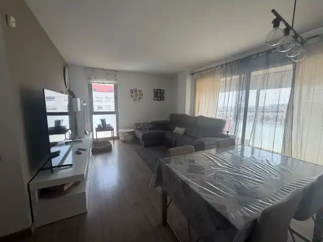 Living room of Flat for sale in Terrassa  with Air Conditioner, Heating and Storage room