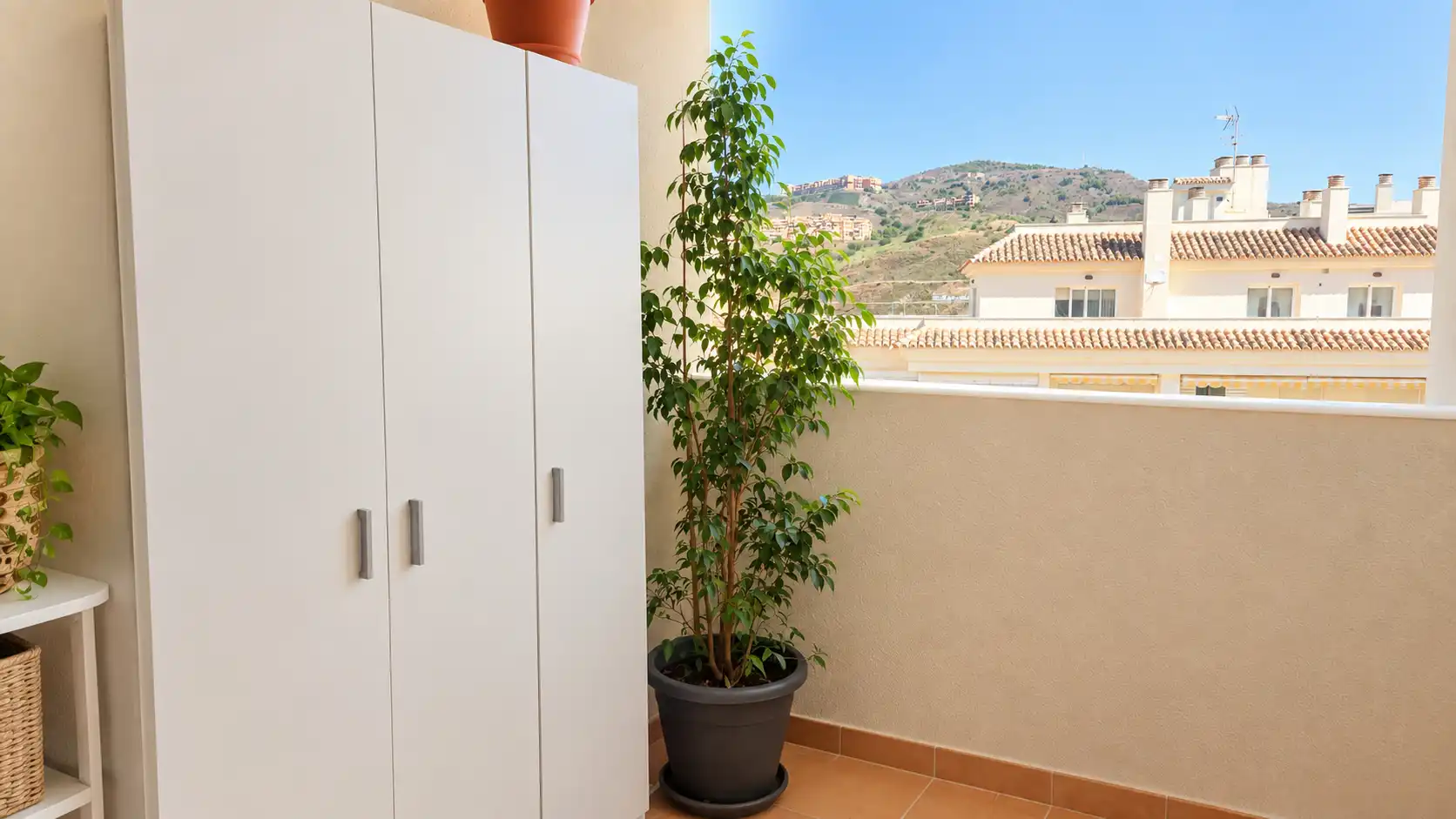 Terraza de Piso en venta en Rincón de la Victoria con Jardín privado, Horno y Lavadora