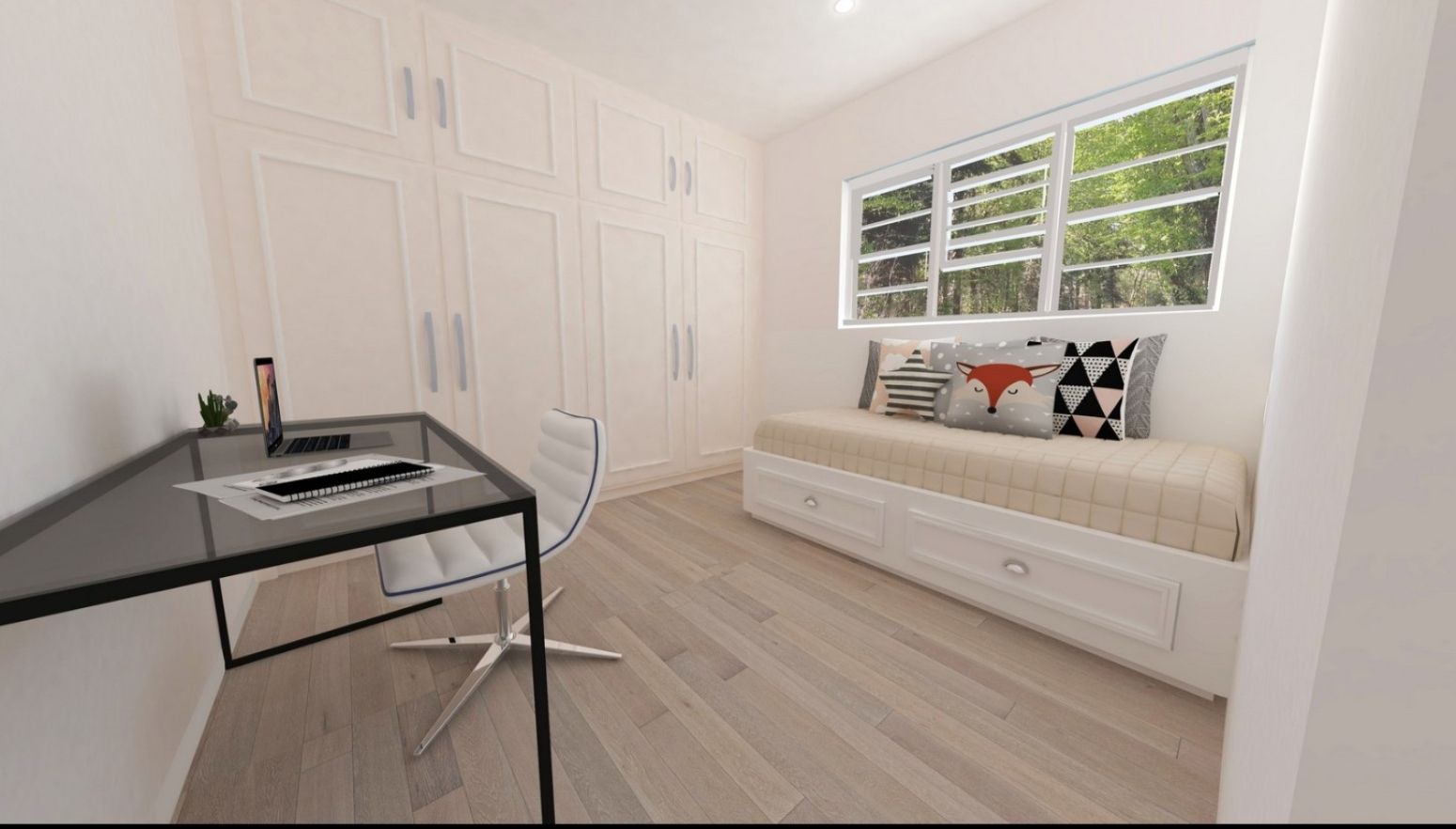 Bedroom of Single-family semi-detached for sale in Villanueva de la Torre  with Heating