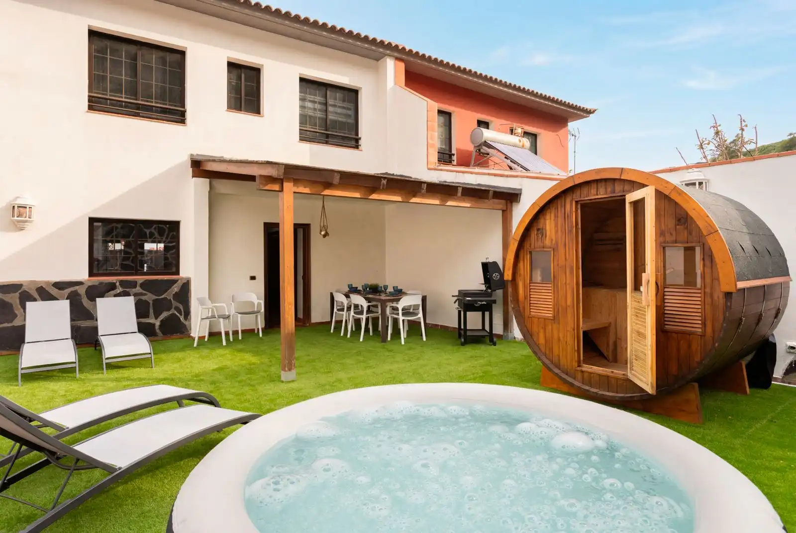 Terrace of Detached homes for sale in El Sauzal  with Private garden, Terrace and Balcony