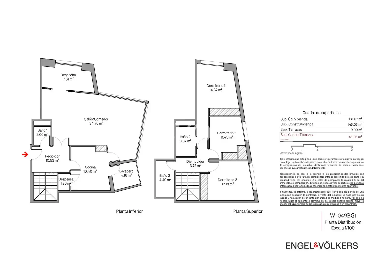 Duplexes for sale in Valencia  with Air Conditioner, Heating and Private garden