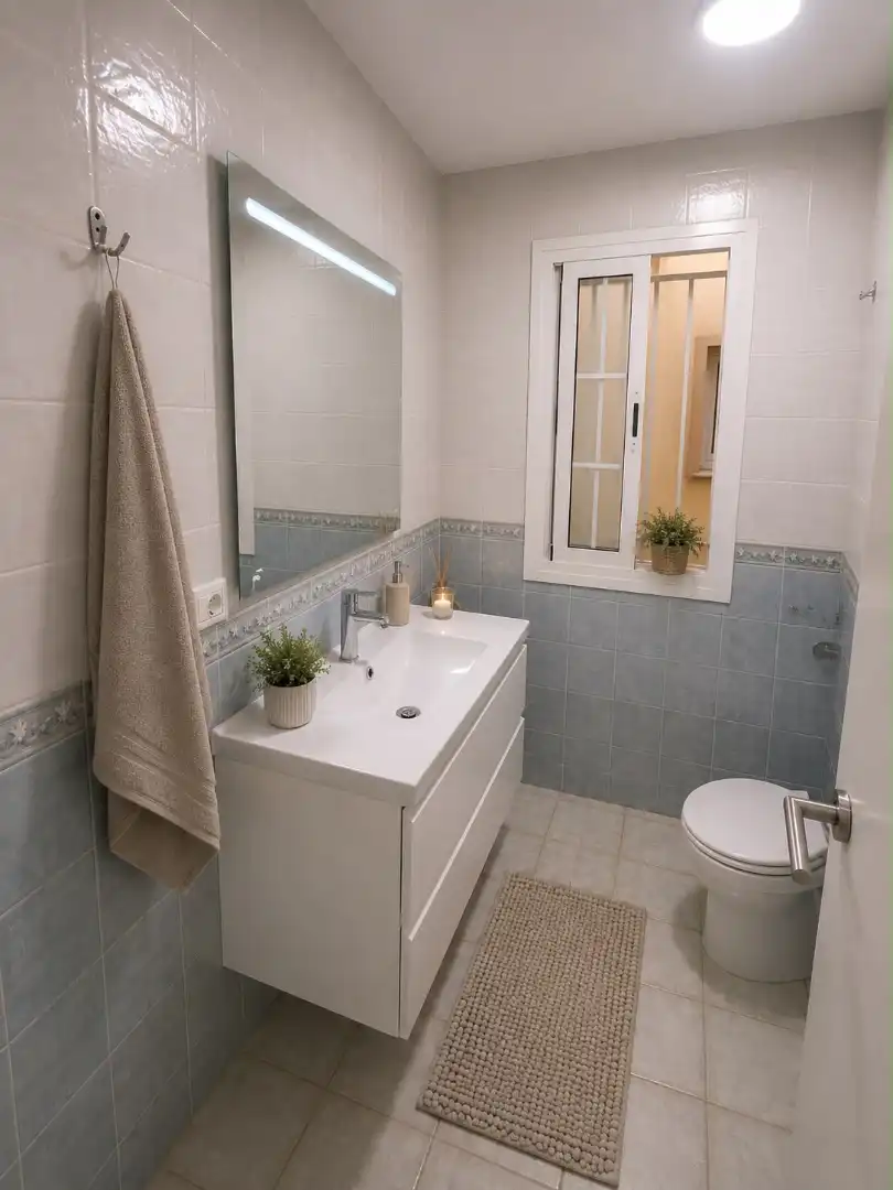 Baño de Apartamento de alquiler en Arona con Terraza, Amueblado y Horno