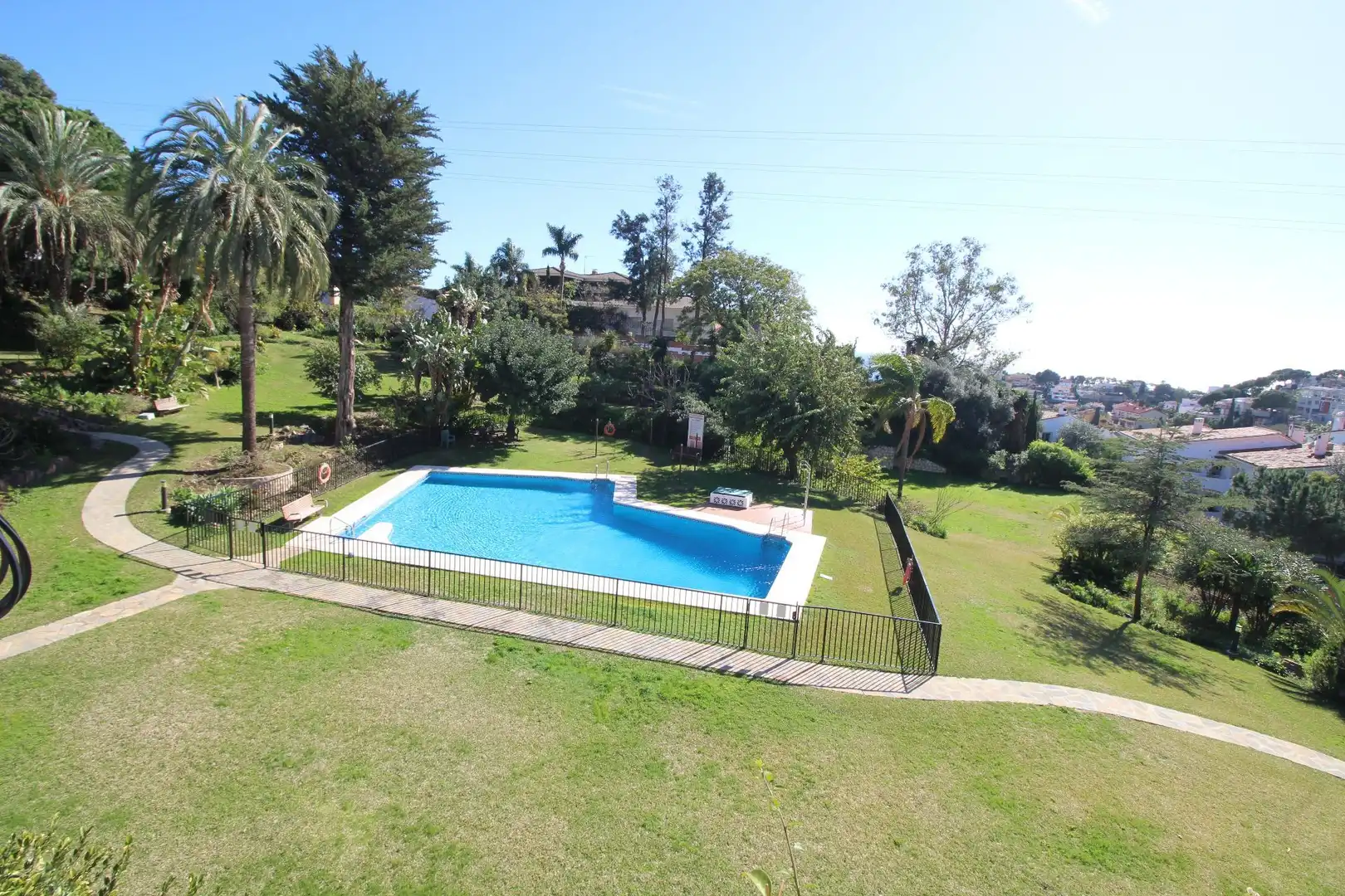 Garden of Flat for rent in Málaga  with Air Conditioner, Heating and Terrace