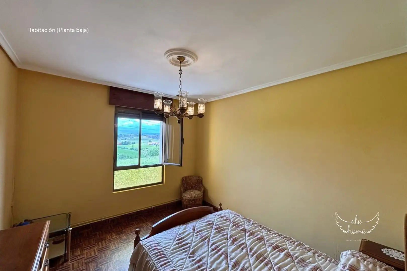 Schlafzimmer von Country house zum Verkauf in Miengo mit Heizung, Privatgarten und Terrasse