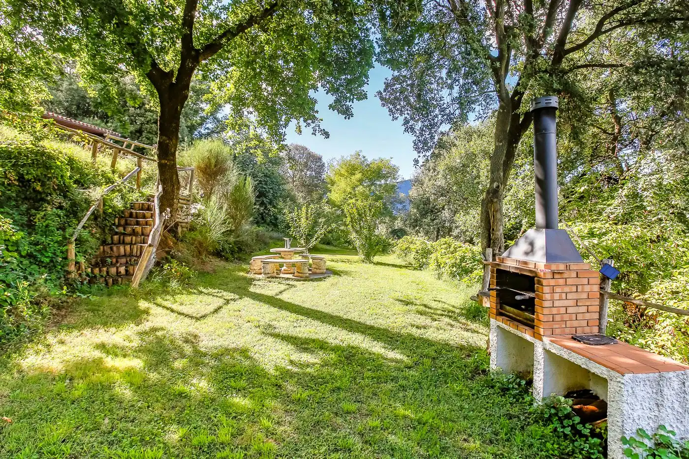 Jardín de Finca rústica en venta en Arbúcies con Calefacción, Terraza y Trastero