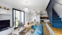 Sala d'estar de Dúplex en venda en Villajoyosa / La Vila Joiosa amb Aire condicionat, Calefacció i Jardí privat