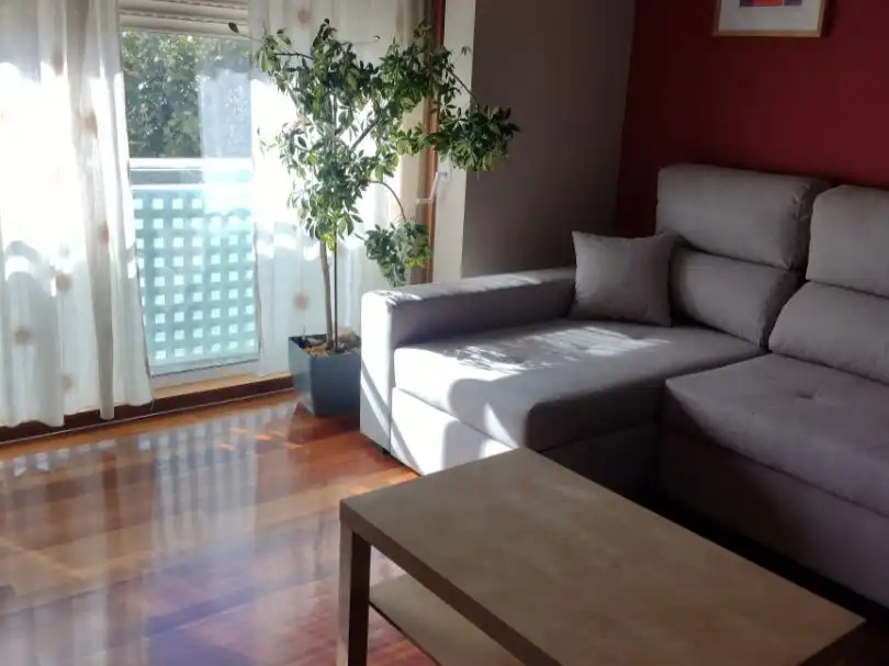 Living room of Flat for rent in Santiago de Compostela 