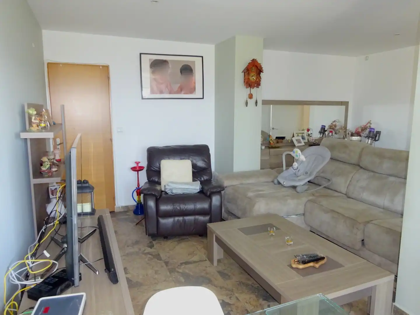 Sala d'estar de Casa o xalet en venda en Alhaurín de la Torre amb Aire condicionat, Jardí privat i Piscina