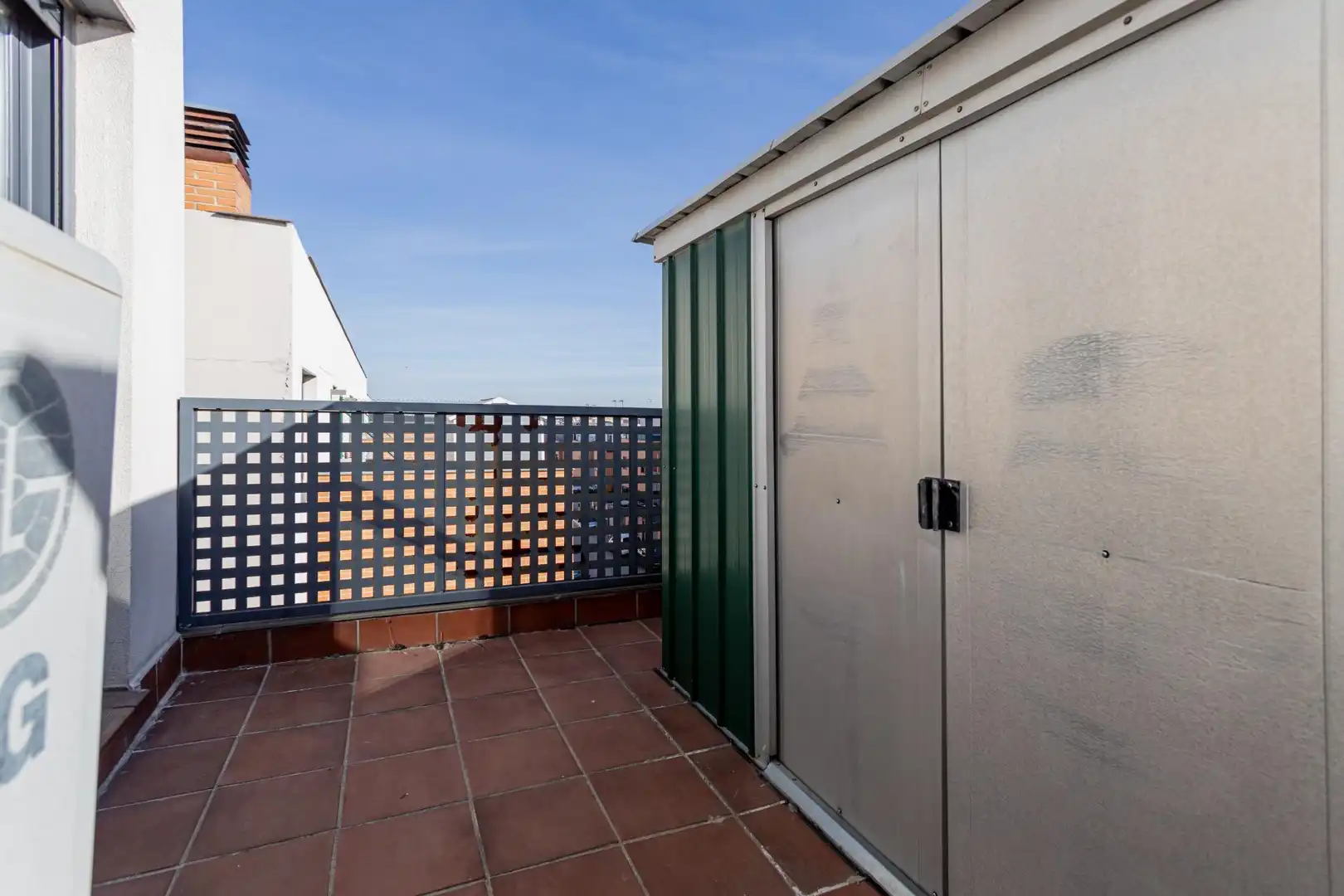 Terraza de Casa adosada en venta en Valdemoro con Aire acondicionado, Calefacción y Jardín privado