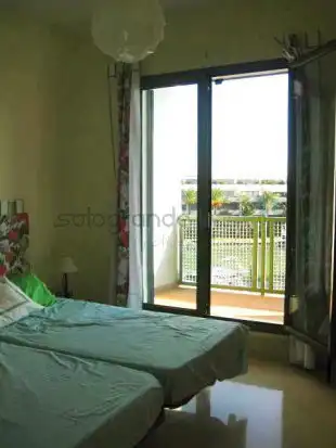 Schlafzimmer von Wohnungen zur Miete in Sotogrande mit Klimaanlage, Heizung und Terrasse