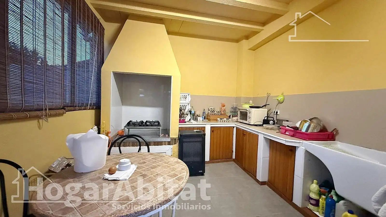 Cocina de Casa o chalet en venta en Gandia con Aire acondicionado, Calefacción y Terraza