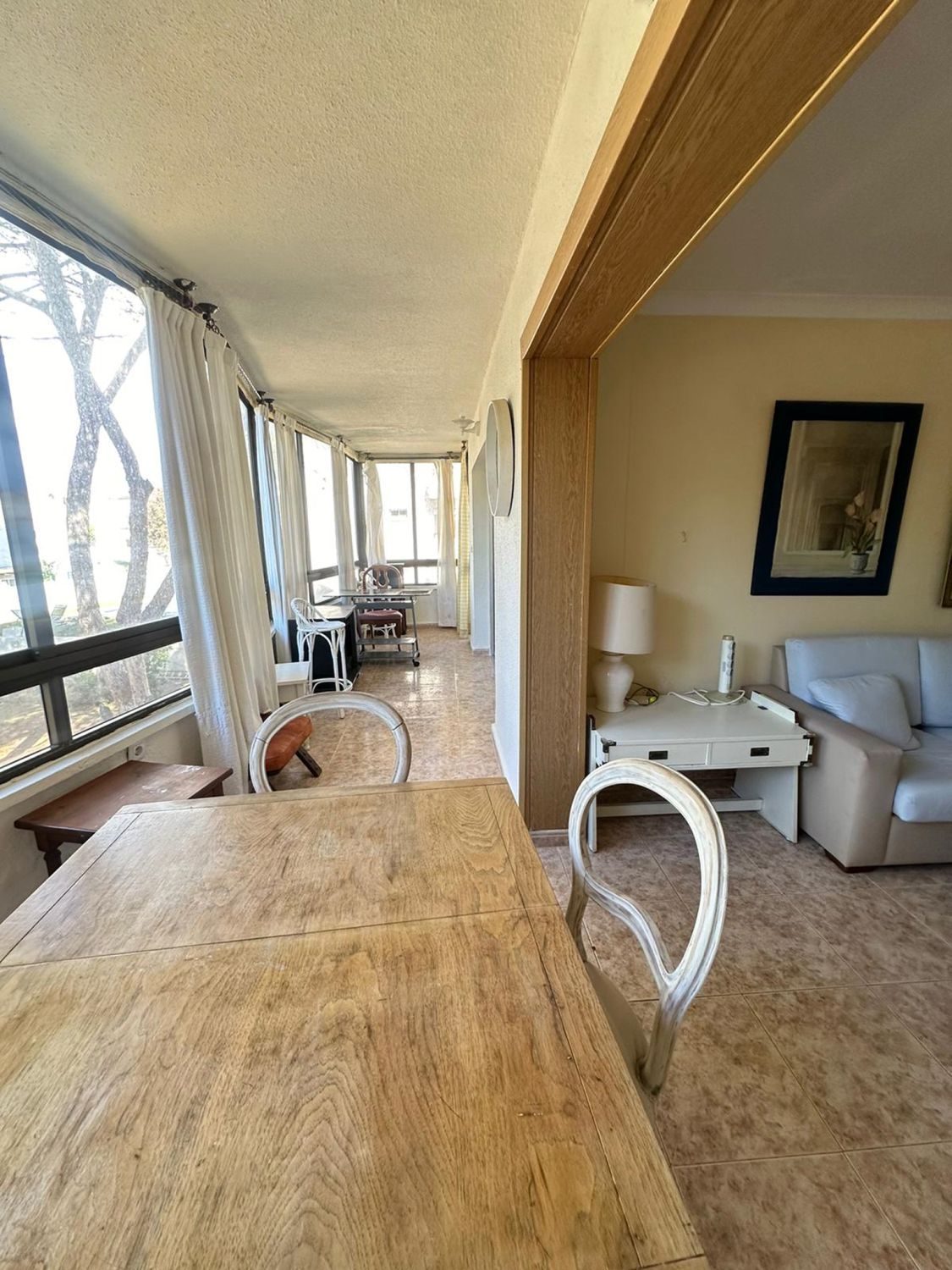 Menjador de Apartament en venda en Mijas amb Calefacció, Terrassa i Piscina comunitària