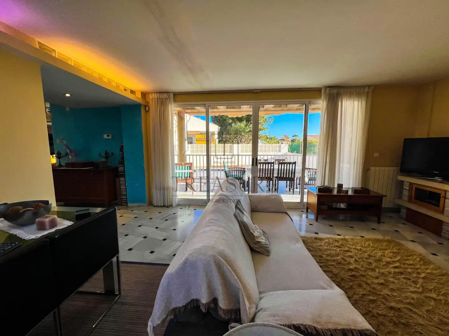 Sala de estar de Casa o chalet en venta en Cartagena con Aire acondicionado, Jardín privado y Terraza