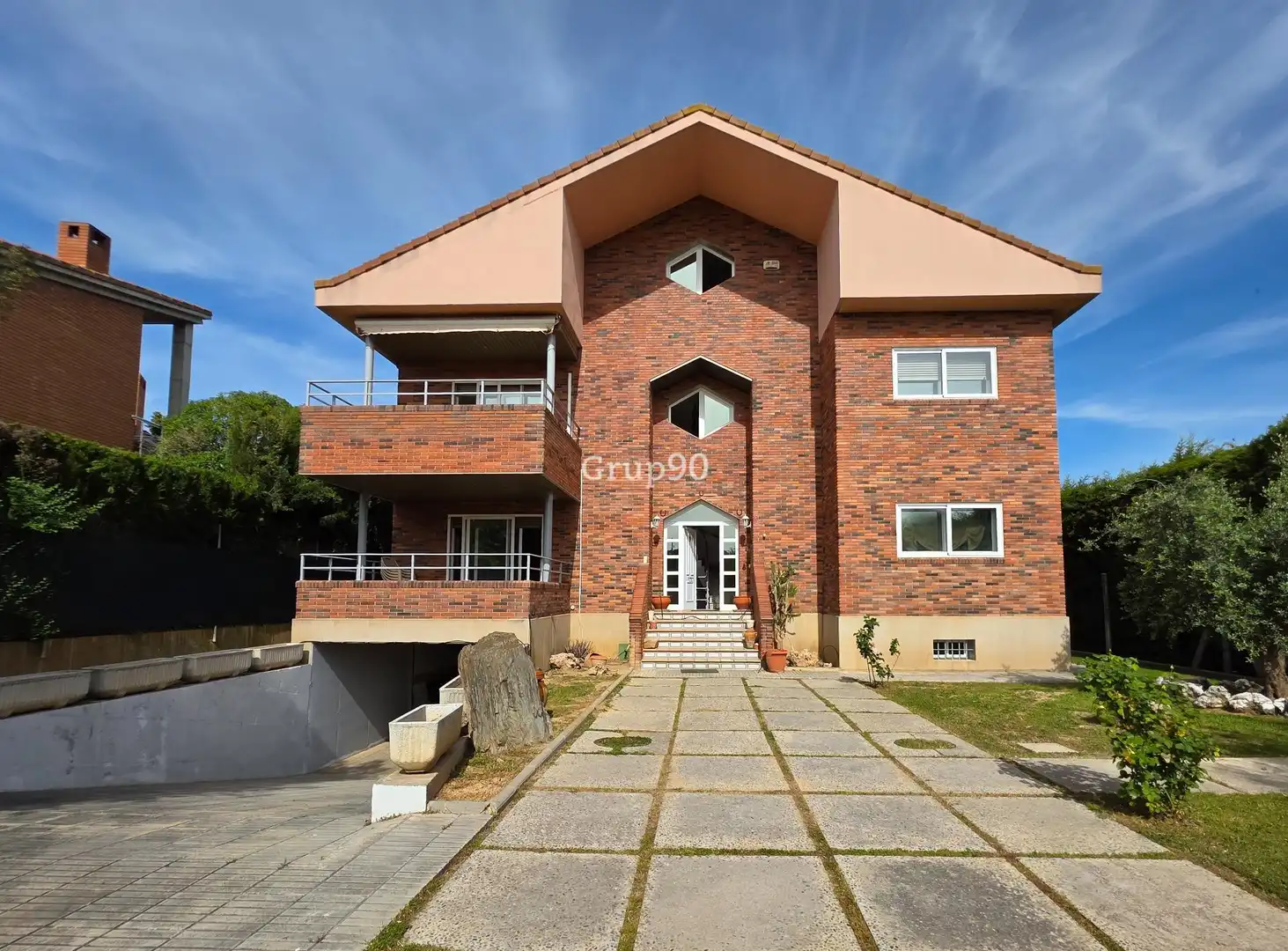 Vista exterior de Casa o chalet en venta en Lleida con Aire acondicionado, Calefacción y Jardín privado