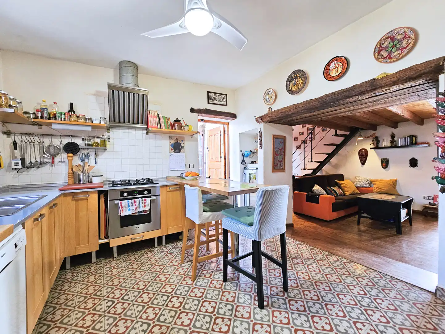 Cocina de Casa o chalet en venta en Cartagena con Jardín privado, Terraza y Trastero
