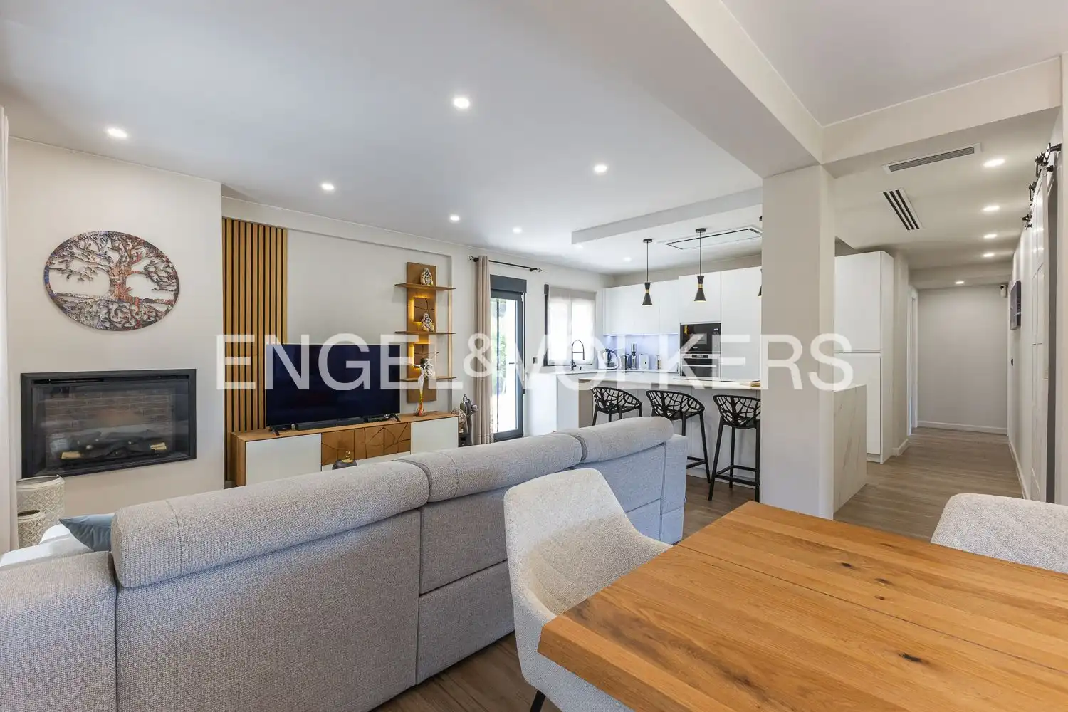 Sala de estar de Casa o chalet en venta en Carcaixent con Aire acondicionado, Calefacción y Jardín privado