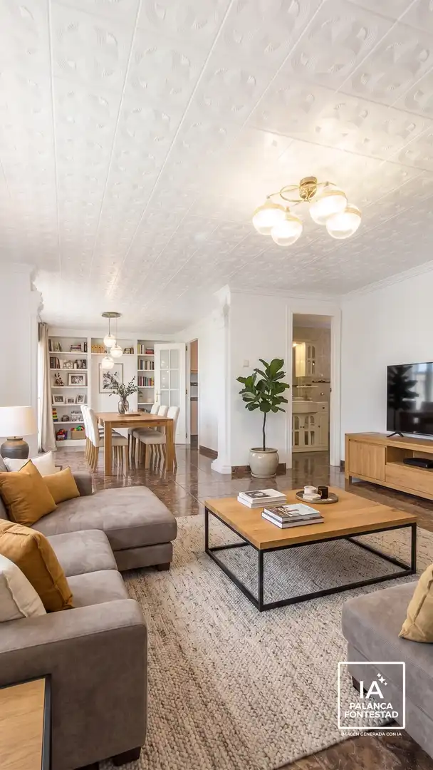 Comedor de Piso en venta en Valencia con Balcón