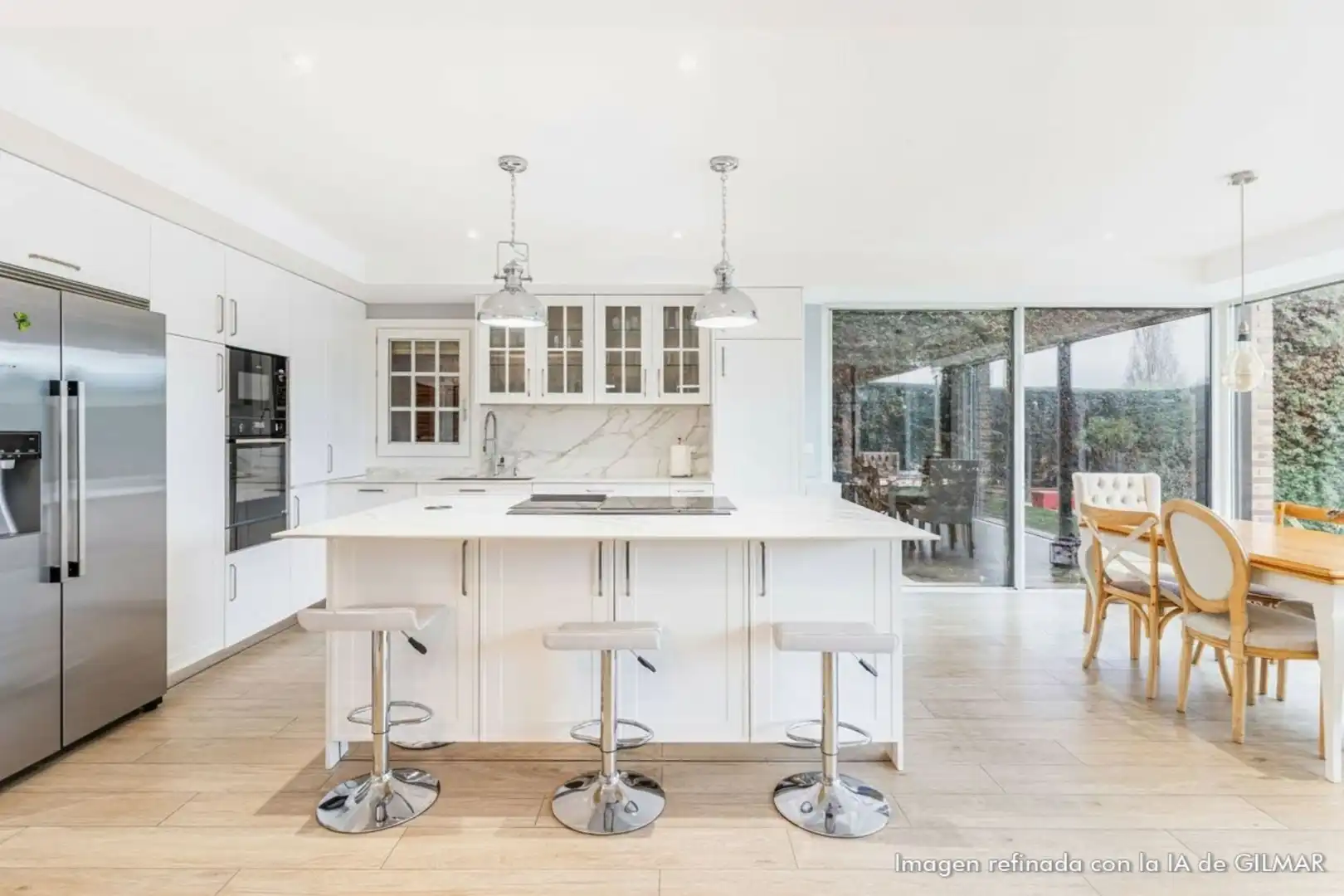 Cocina de Casa o chalet en venta en Las Rozas de Madrid con Aire acondicionado, Calefacción y Jardín privado