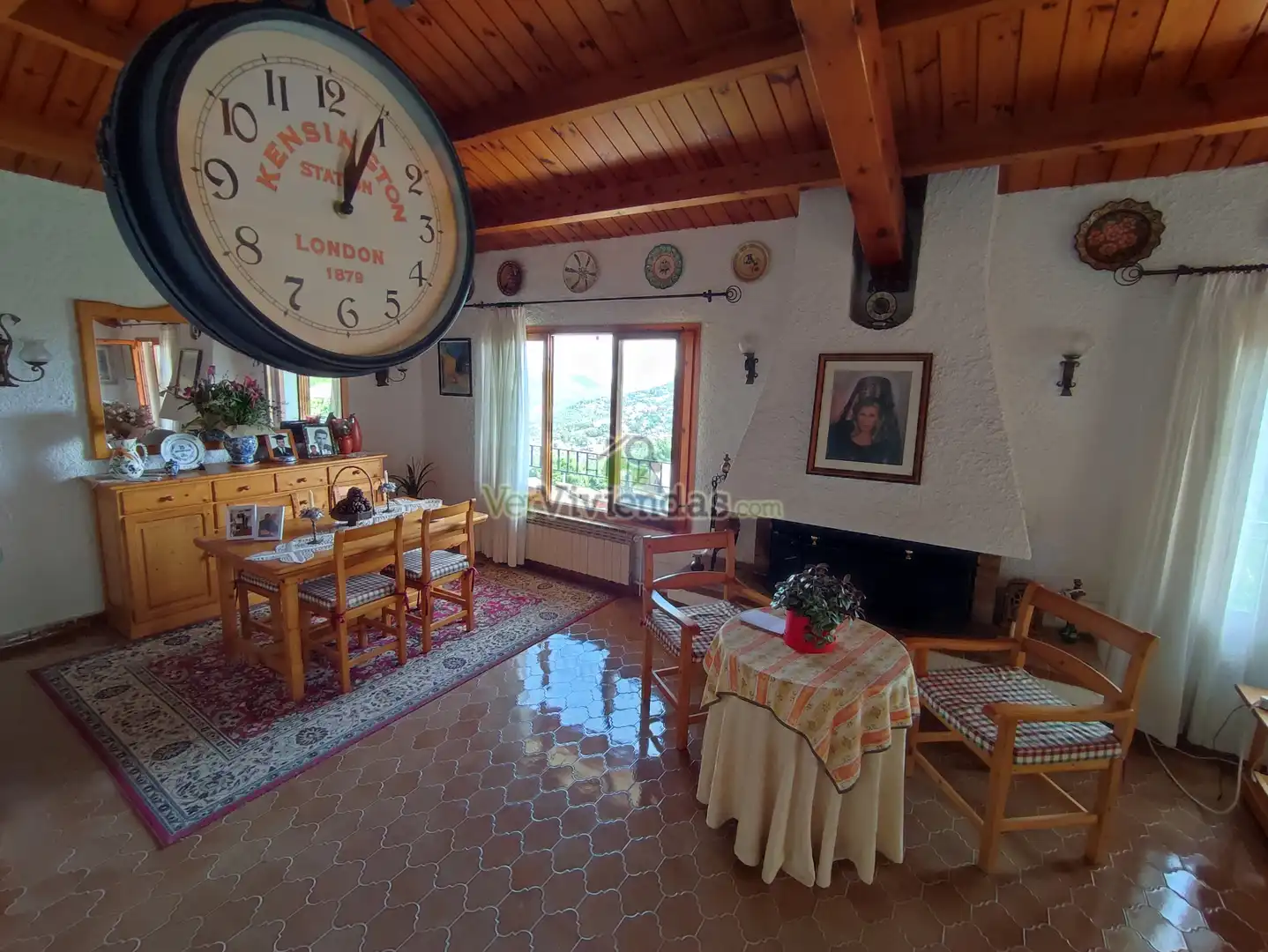 Sala de estar de Casa o chalet en venta en Vallirana con Calefacción, Jardín privado y Terraza