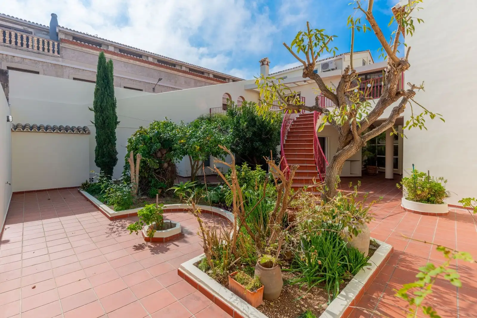 Terraza de Finca rústica en venta en Pedreguer con Aire acondicionado, Calefacción y Jardín privado