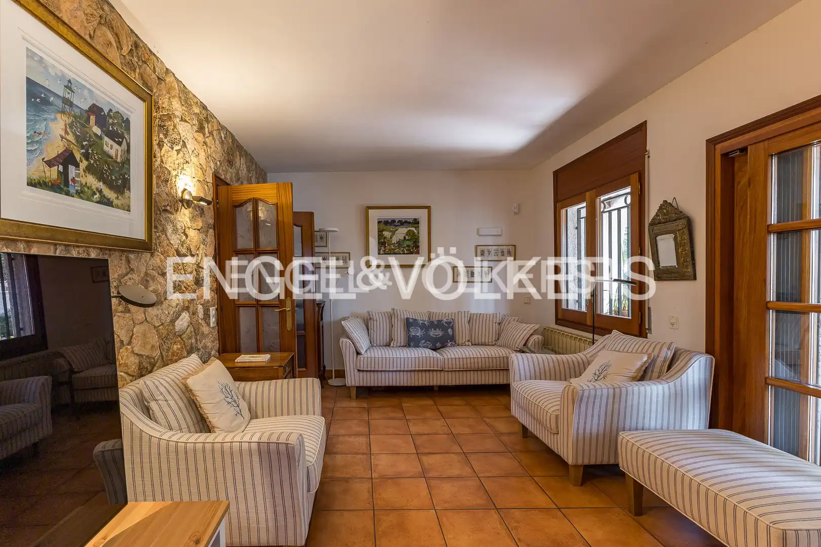Sala de estar de Casa o chalet en venta en Torredembarra con Aire acondicionado, Calefacción y Jardín privado