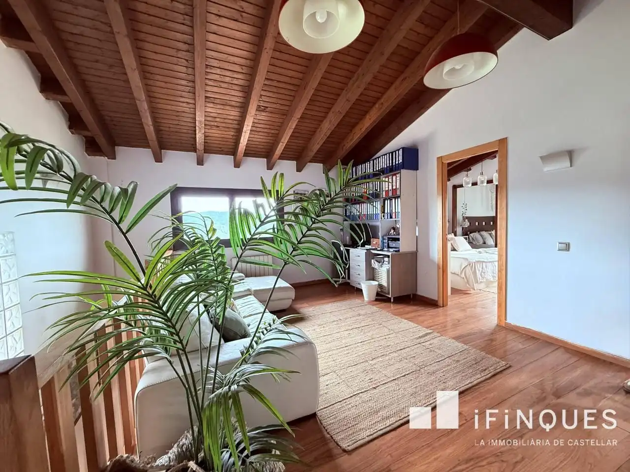 Living room of Houses for sale in Castellar del Vallès  with Air Conditioner, Heating and Private garden