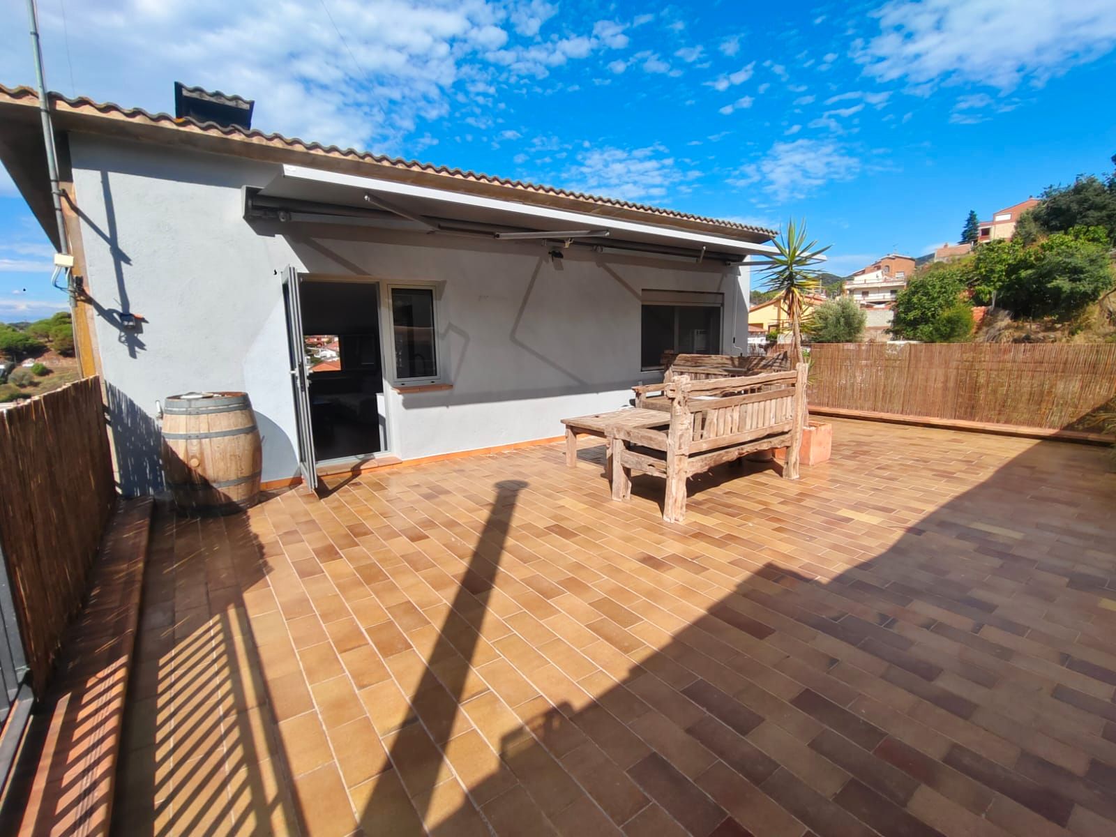 Terrassa de Àtic de lloguer en Sant Fost de Campsentelles amb Calefacció, Parquet i Terrassa