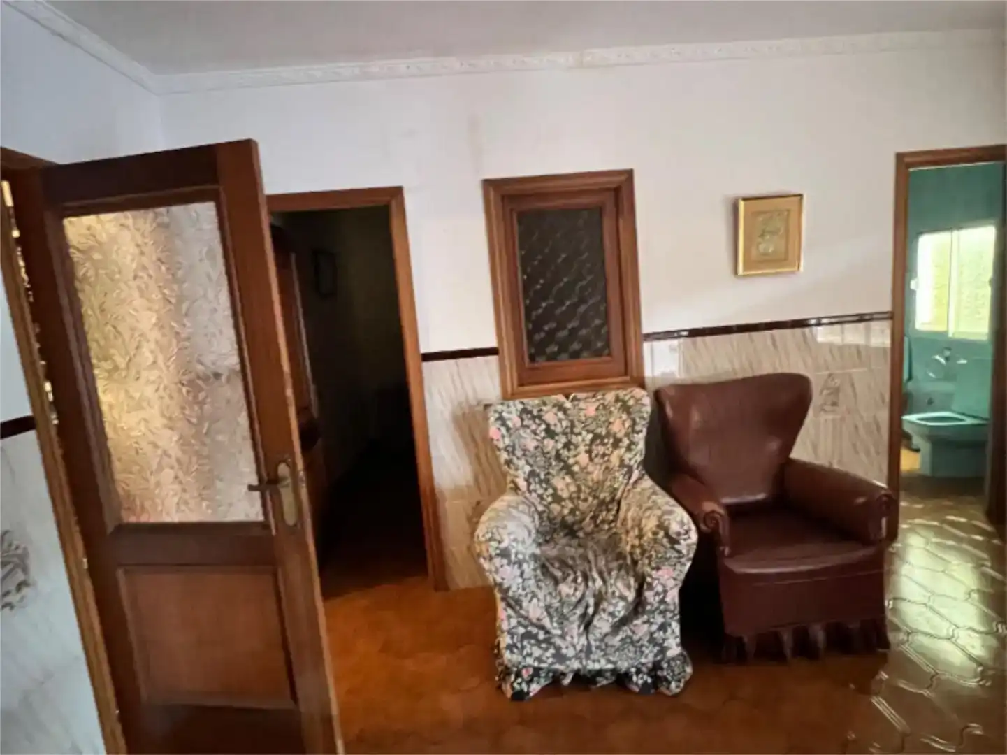 Wohnzimmer von Wohnung zur Miete in Chillón mit Abstellraum, Möbliert und Balkon