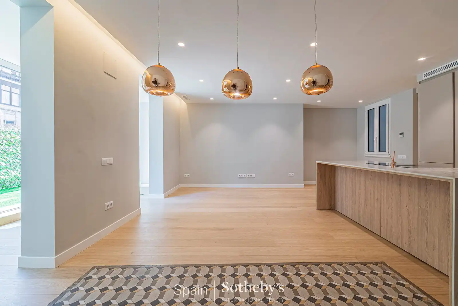 Sala d'estar de Apartament en venda en Barcelona amb Aire condicionat, Calefacció i Terrassa
