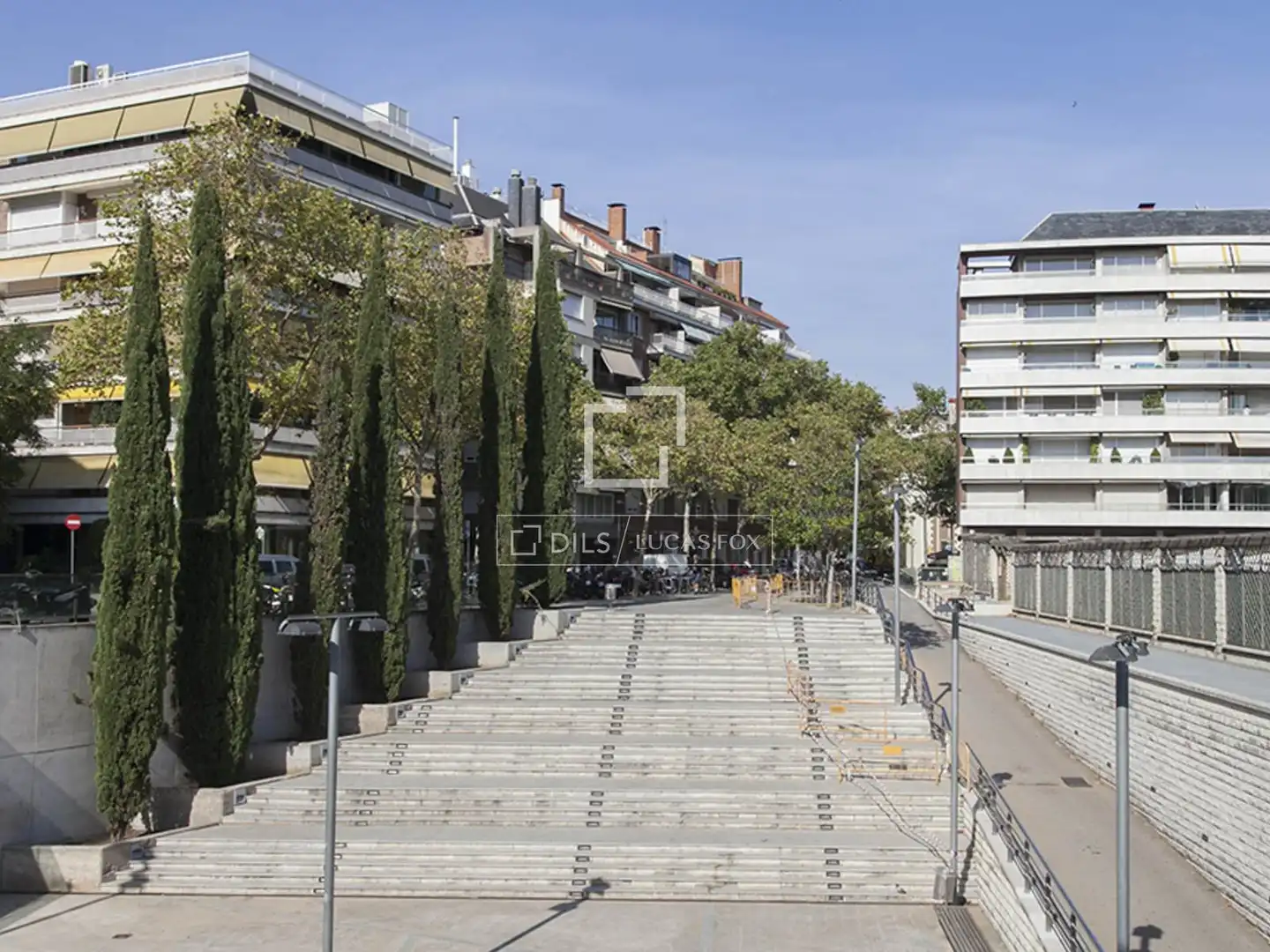 Vista exterior de Piso en venta en Sarrià - Sant Gervasi