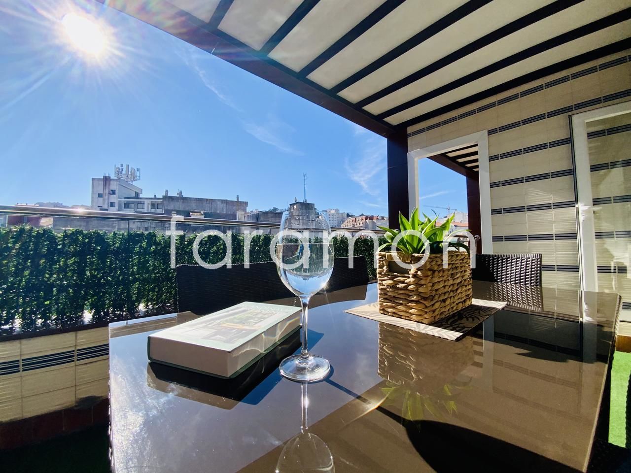 Exterior view of Attic to rent in Vigo   with Air Conditioner, Heating and Parquet flooring