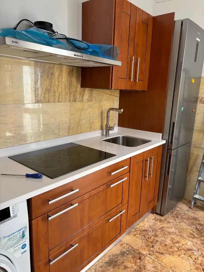 Kitchen of Houses for rent in Villarrobledo  with Terrace, Furnished and Oven
