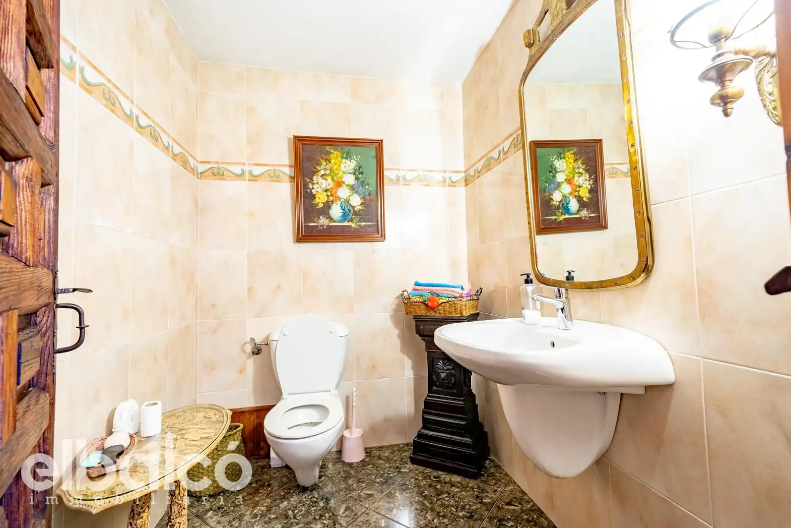 Baño de Casa o chalet en venta en El Milà con Aire acondicionado, Jardín privado y Terraza
